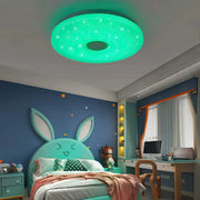 RGB Smart Ceiling Light LED Interior Home Decorative Light Luster Dimming Remote Control WIFI Living Room Ambient Light Party