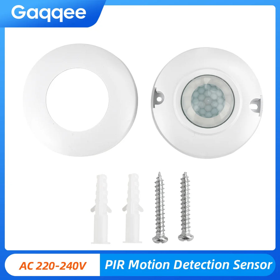 Smart Home Mini Motion Sensor Switch AC 220-240V Ceiling Infrared Human Body PIR Sensor Smarthome For Stairs Corridor Washrooms