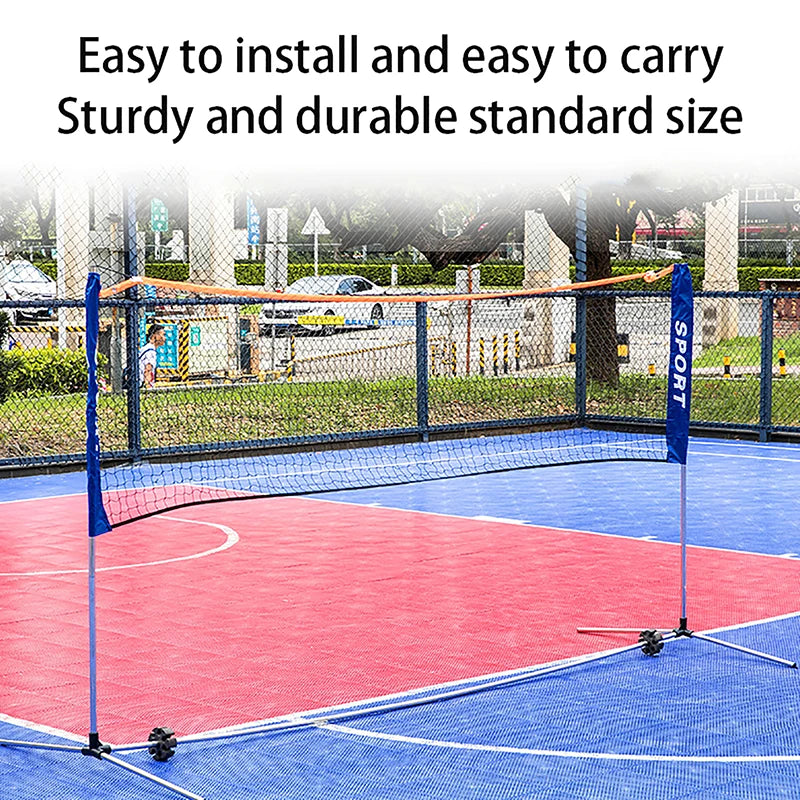 Train Like a Pro: Easy Setup 3.1/4.1/5.1/6.1m Outdoor Tennis Net - Perfect for Volleyball and Badminton Sports Training