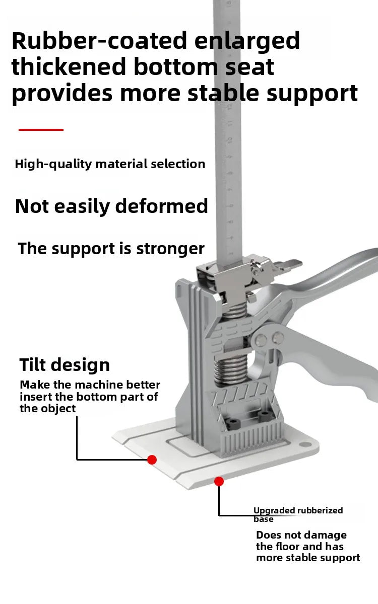 Hand Lifting Tool Set Labor-Saving Arm Jack Door Panel Drywall Board Lifter Lifting Cabinet Tile Height Adjuster Elevator Tool