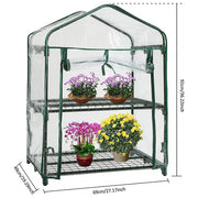 3/4/5 Tiers Garden Greenhouse Cover Plant Flower Growth House Heat Retaining PVC Waterproof Cover Garden Wear-resistant