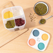 1.5L/2.3L Kitchen Storage Box Food Storage Containers Grain Sealed Moisture Proof Grain with Lid Kitchen Keep Fresh Supplies