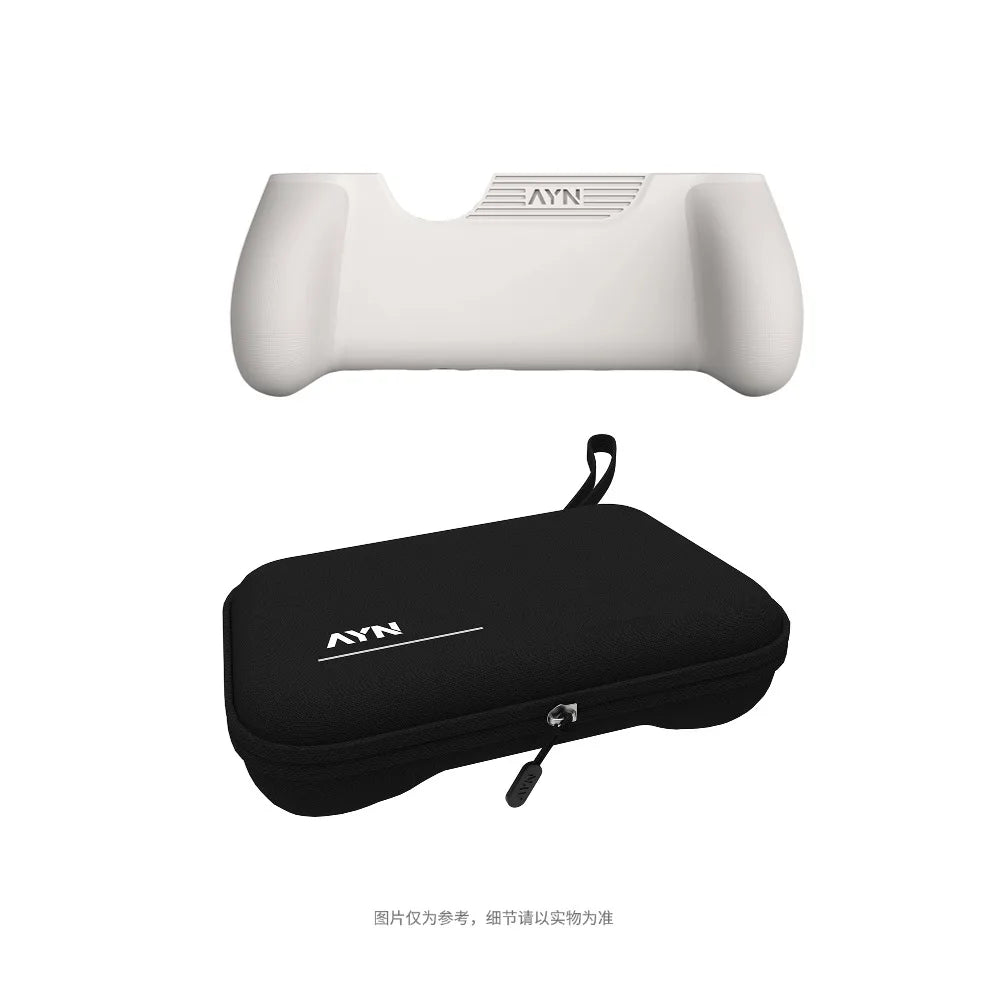 Unique Gaming Accessories Dual Screen Flip Up Handheld Device Protective Case Storage Bag Lanyard Soft Bag for AYN THOR Custom