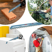 Demolition Masonry Reciprocating Saw Blade Hard Alloy Blade for Cutting Brick, Wood, Metal, PVC Tube, Porous Concrete, Hand Tool