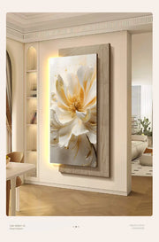 3D living room decoration painting, corridor hanging painting, simple and atmospheric living room entrance wall lamp painting