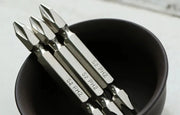 Screwdriver Bits Set 65mm PH2 Anti-slip with Magnetic 1/4" Hex Shank Fits Hand Electric Drill Driver Hand Tools