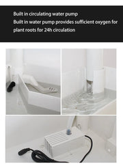 Greenhouse Soilless Hydroponic System Equipment Indoor Vegetable Flower Pot Vegetable Planting Balcony Modular Vertical Garden