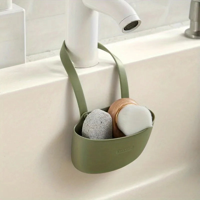 Kitchen Draining Rack,Multifunctional Kitchen Organizer with Draining Basket, Countertop Storage Holder,Space Saving  Organizers