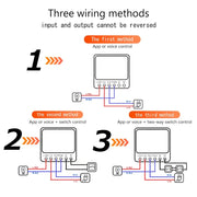 16A WiFi Smart Switch DIY Wireless Tuya Smart Home Alexa Yandex Alice Mini Interruptor Two Way Voice Control Smart Life