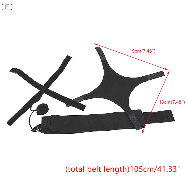 〔E〕Volleyball Training Equipment Aid Training Belt Solo Practice Trainer For Serving And Arm Swing Serve Training Accessories