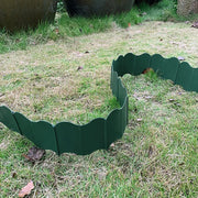 Green Garden Landscape Edging Border Lawn Edgings Decorative Landscape Fence Border for Yard Lawn Garden Flower Bed 20PCS