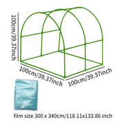 Garden Greenhouse Nursery Plant Cover Tent Fruit Flowers Growing Protection Easy Installation for Home Patio Outside Backyard