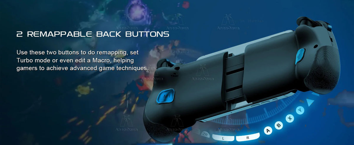 Mobile Phone Controller Mobile Gaming Wireless Gamepad Android/iOS Dual Vibration Motors Hall Effect Joystick Joypad Accessories