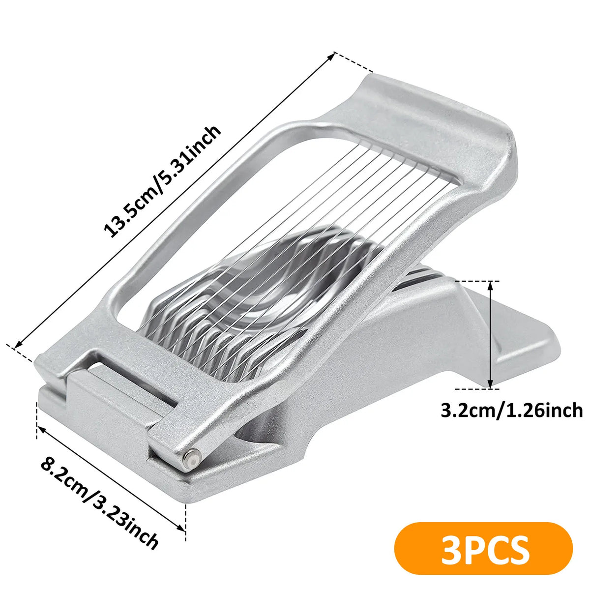 Kitchen Accessories Egg Slicers Chopper Stainless Steel Fruit Salad Cutter Egg Tools Manual Food Processors Kitchen Tool Gadgets