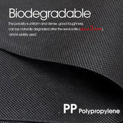Garden Landscape Fabric Weed Barrier Heavy Duty Driveway Gardening Mat for Agriculture  Degradable Polypropylene Ground Cover