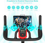 Hometrainer Gym Flywheel Magnetic Spin Exercise Bicycle Fitness Equipment Spinning Bike for Adults