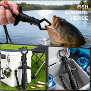 9 fishing tools, aluminum alloy fish pliers with tungsten steel blades, can cut 8 types of strong fishing lines,Perfect fishing