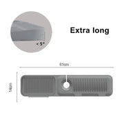 Kitchen Silicone Sink Faucet Splash Pad Splash Catcher Countertop Protector Mat Draining Pad Drainage Drying Pad Kitchen Gadgets