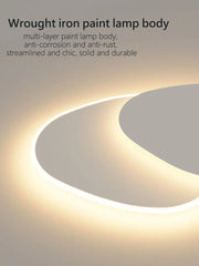 2025 New Arrival: Minimalist Oval Smart Ceiling Light | Artistic Lighting for Living Room & Master Bedroom