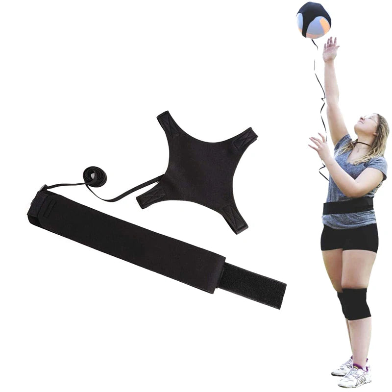 〔E〕Volleyball Training Equipment Aid Training Belt Solo Practice Trainer For Serving And Arm Swing Serve Training Accessories