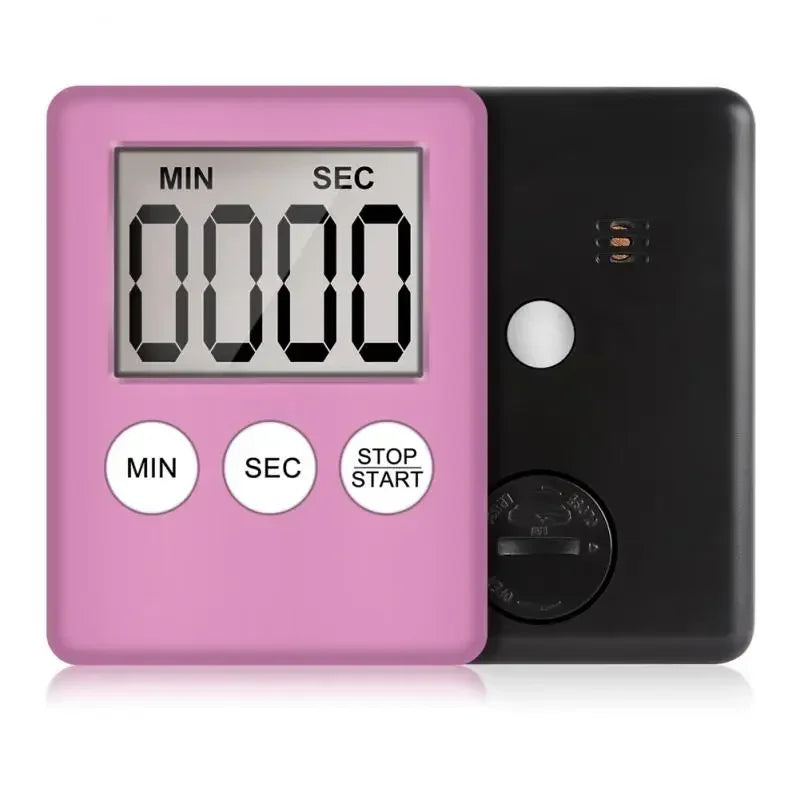 Kitchen Gadget, Electronic LCD Digital Screen Cooking Timer, Count Up Countdown Clock, Alarm Sleep Stopwatch Clocks