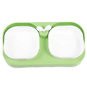 Double Pet Bowls Set for Dogs - Durable Non-Slip Food Water Feeder Dish Pet Supplies
