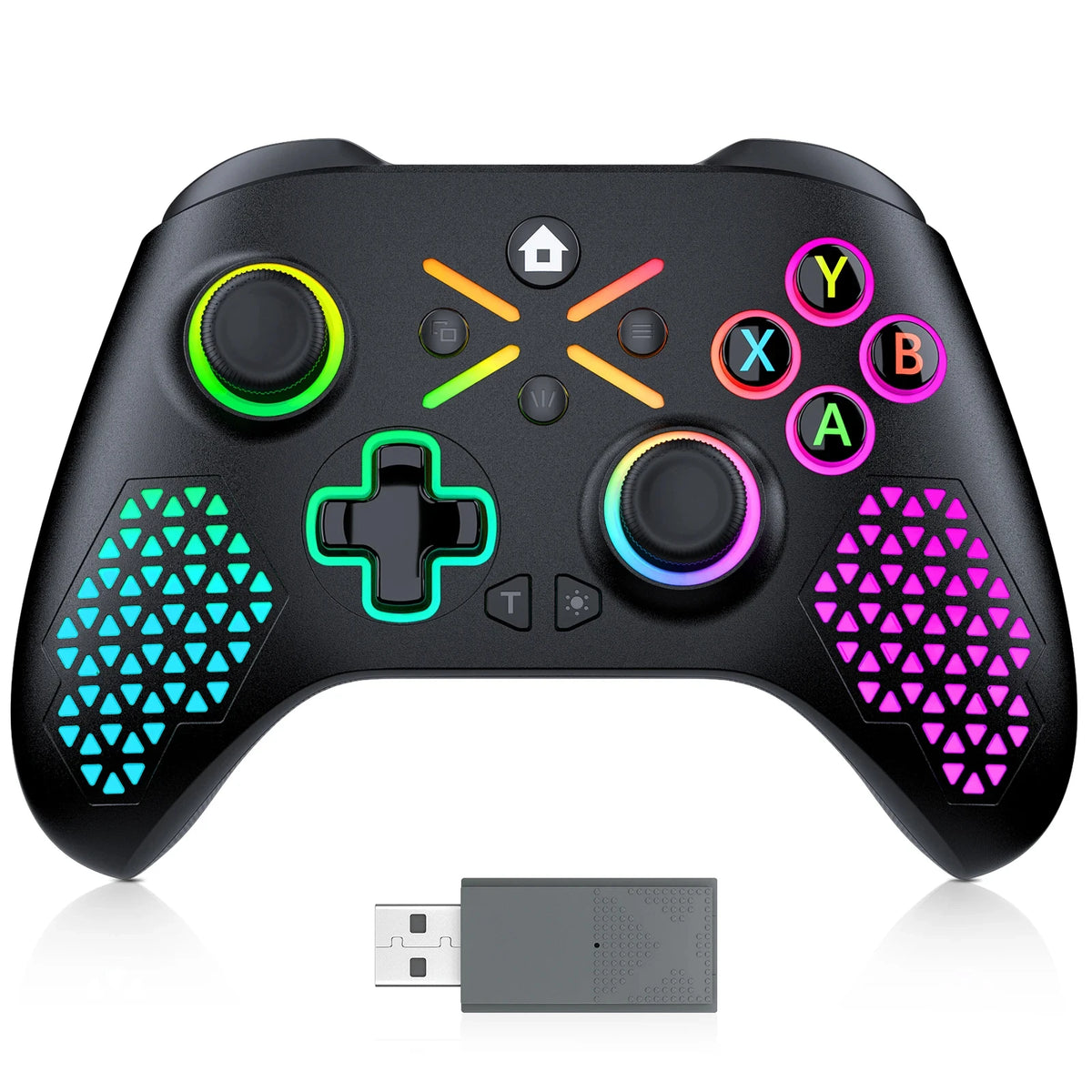 Wireless Gaming Controller For Xbox One ,Xbox Seris S ,X Console Window 7 8 10 pc With Dual Vibra/Six Axis Multi Game Joystick