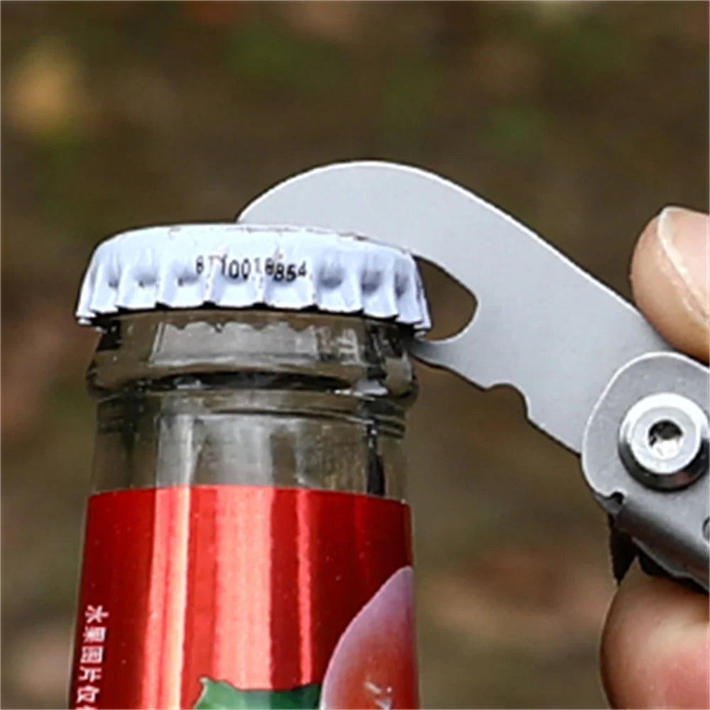SWISS TECH 11 in 1 Mini Multitool Multi-function Tools with Scissors Screwdriver EDC Outdoor Survival Hand Tool