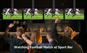 HDMI Splitter 4K@60Hz 1 in 4 Out with EDID Management for Exhibition Classroom Presentation Gaming 4 Way HDMI Splitter 4 Port