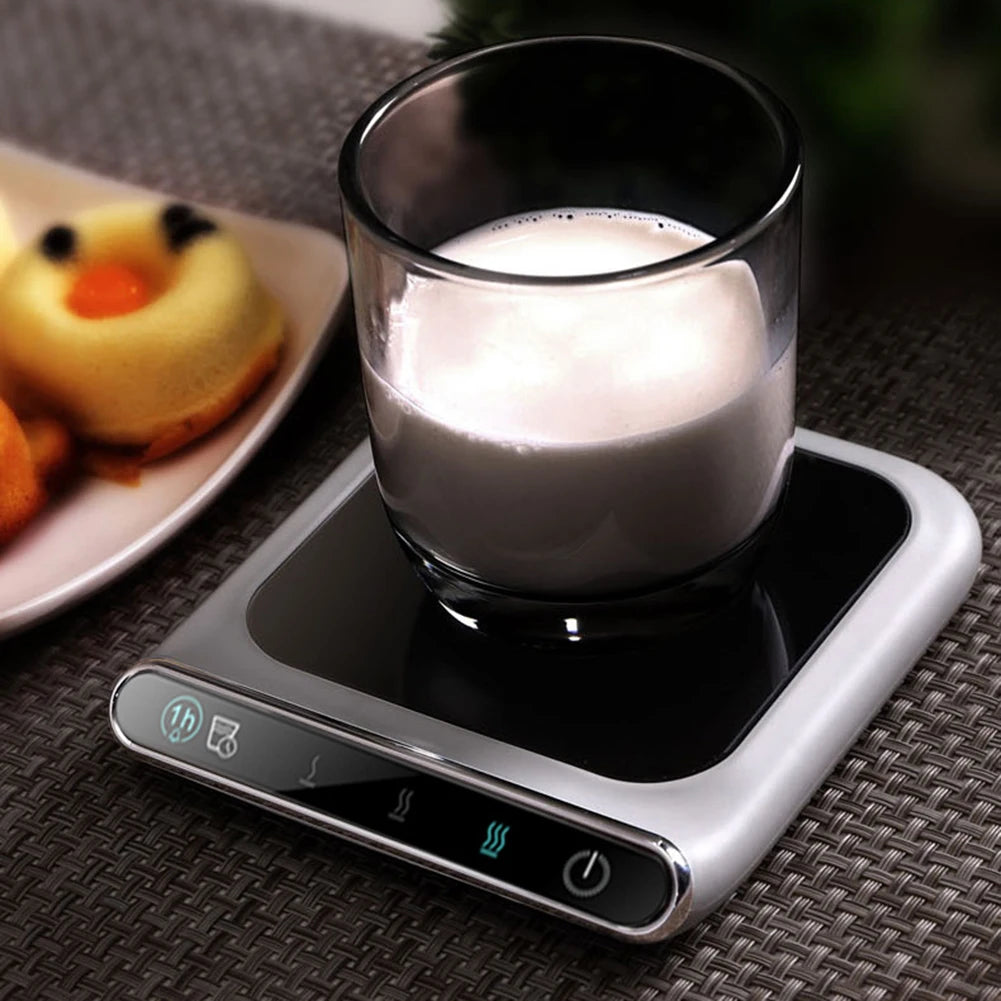 Portable Water Heating Pad Thermostatic Smart Mug Warmer Plate Safety Lightweight Practical Gadgets for Home Office Supplies