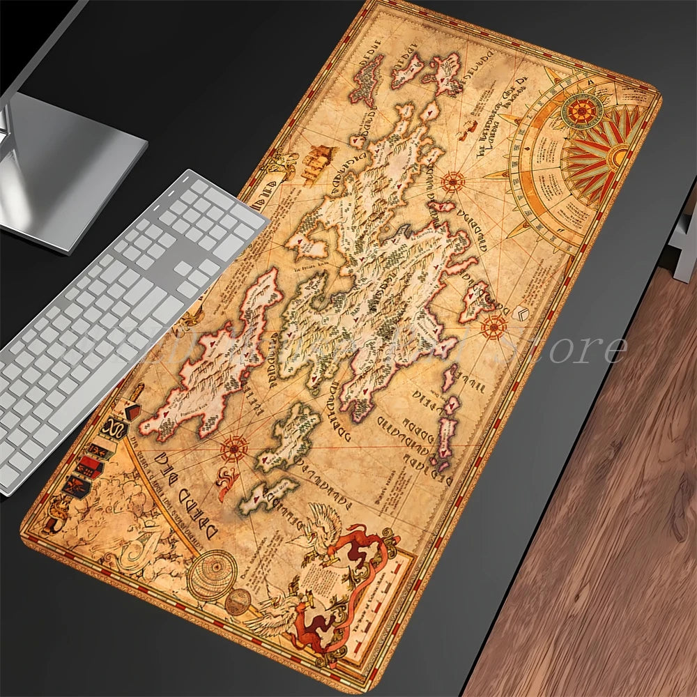 Pc Gamer Accessories L-lord of the Rings Mousepad Xxl Gaming Mouse Pad Desk Mat Keyboard Large Extended Protector Mice Keyboards