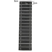 1pc Fitness Equipment Weight Stickers 4.5/7-91/120kg 5-103kg 5-162.5kg Weight Stack Labels Sticker Gym Counterweight Block Parts