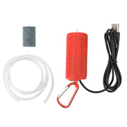 Fish Tank Accessories Mini USB Aquatic Terrarium Filter Mute Energy Saving Supplies Aquarium Fish Tank Oxygen Air Pump Portable