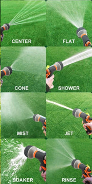 Spray Lawn Watering Multi-Function Car Wash High Pressure Durable Hand-Held Tools Hose Sprinkle Nozzle Garden