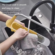 Kitchen Sink Drain Rack Telescopic Sink Shelf Sinks Organizer Soap Sponge Holder Storage Basket Kitchen Gadgets Accessories Tool