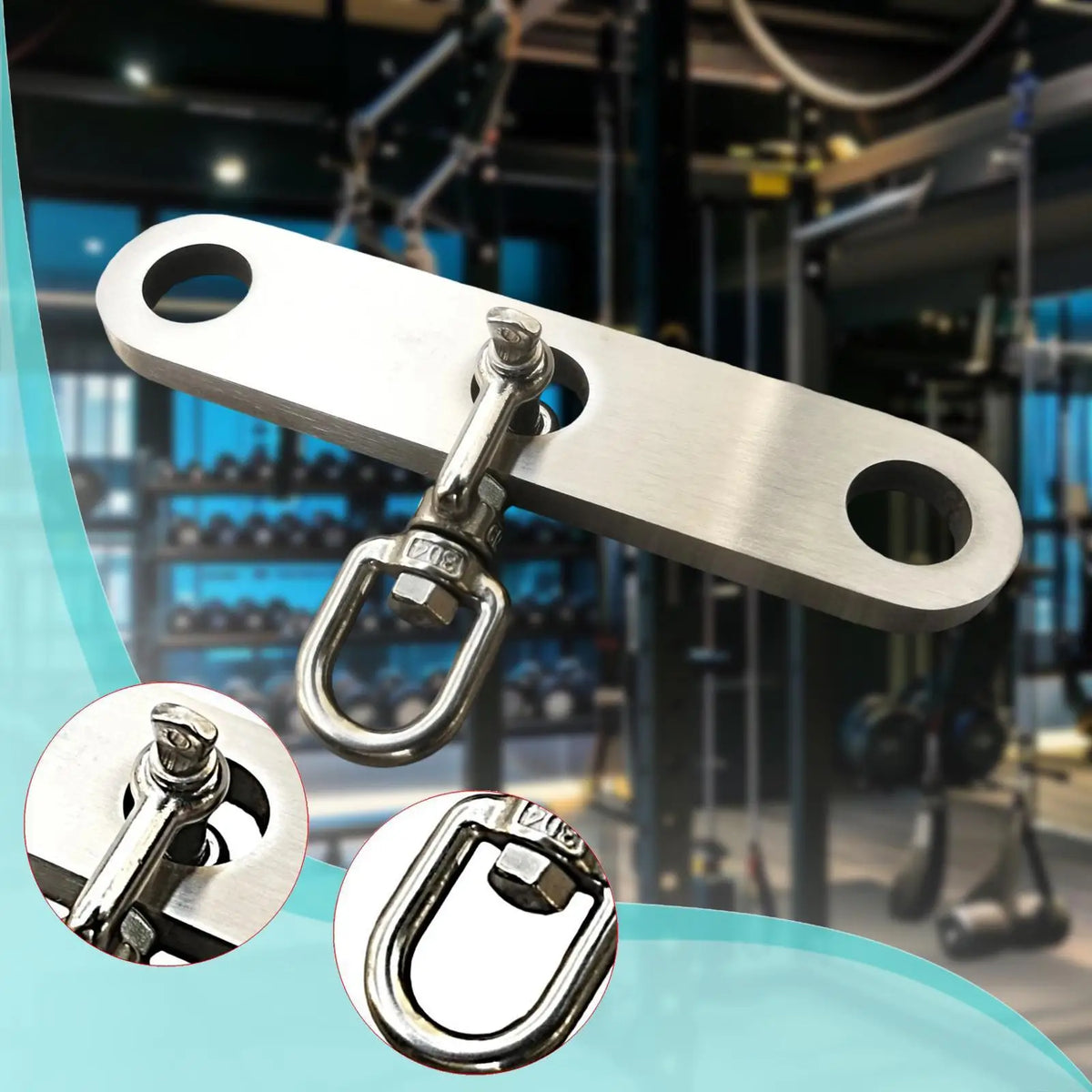 Pull Down Attachment, Equipment Bodybuilding, Fitness Equipment Attachment for Wrists