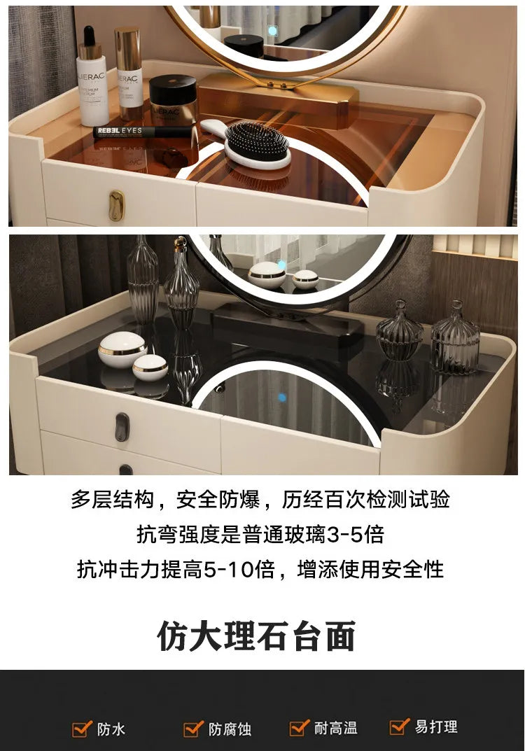 Jewellery Ornaments Dressing Table Design Makeup Storage Shelf Dressing Table Organiser Style Coiffeuse De Chambre Furnitures