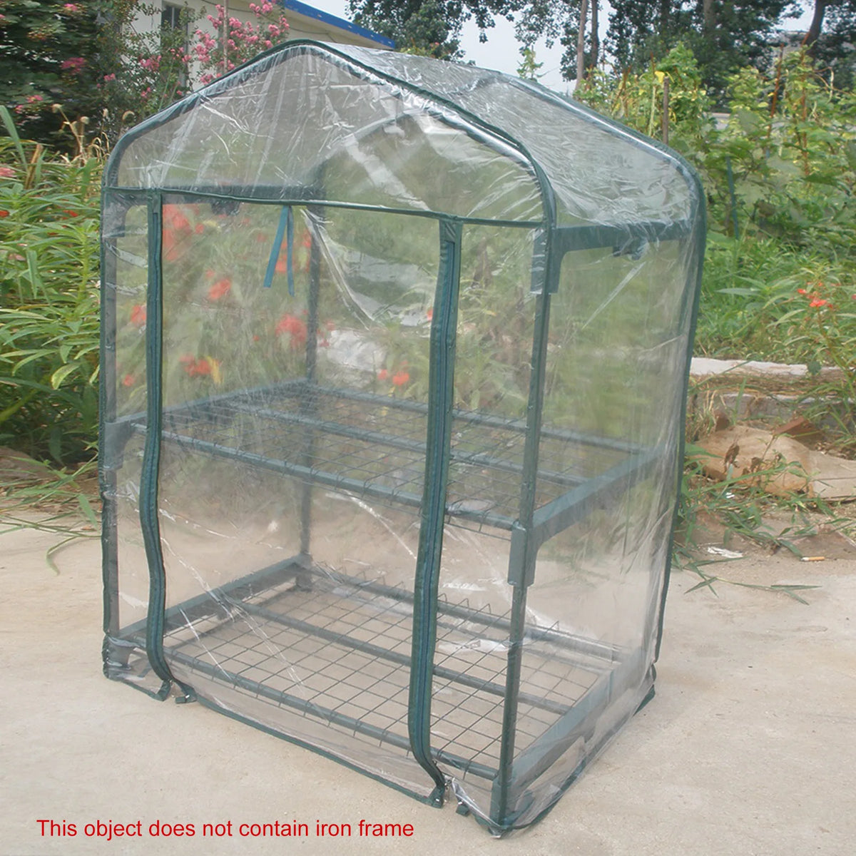 Mini Portable Garden Green House Warm Greenhouse Flower Plants Gardening Outdoor Without Stand Warm Garden House Warm Greenhouse