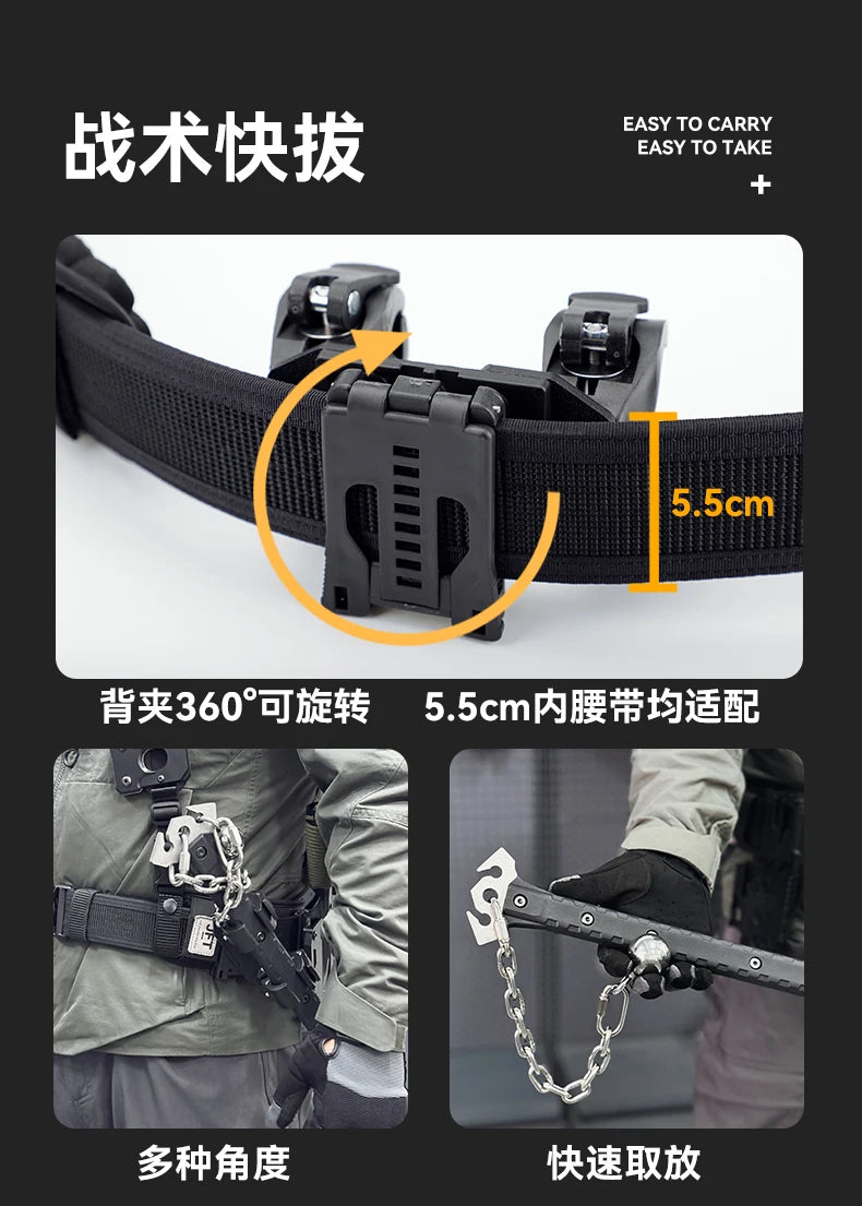 Tactical Chain Hammer Outdoor Equipment Multifunctional Tools