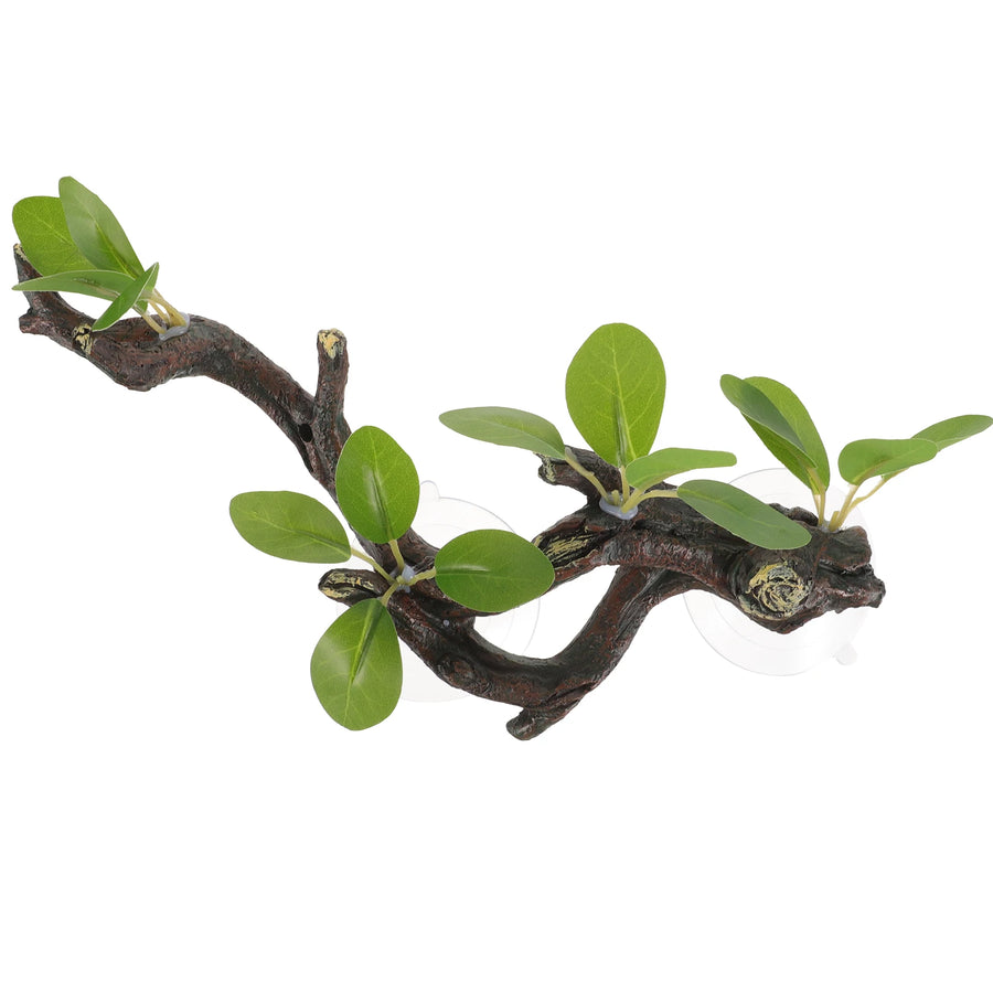 Reptile Accessories for Habitat Simulated Resin Branches Animal Fish Lizard Tank Aquarium Decor Accessories Habitat Container