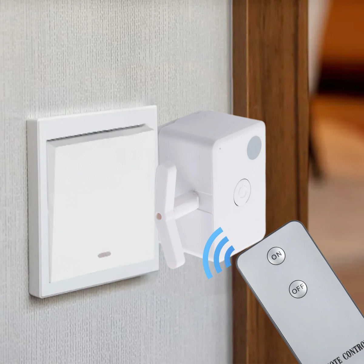 Bedroom Living Room Wireless Remote Switch Home Automation Compact Size Effortless Management For Home Lighting