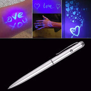 Funny Pen 2 in1 Invisible Ink Magic Security Handwriting Pen With UV Light