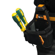 TOOLSTACK Mini Utility Toolkit Quality Hardwear Carpenter Work Tools Bag Quick-Hook Service Kit Hammer & Screwdriver Waist Pouch