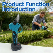 30mm Cordless Brushless Electric Pruning Shears Tree Bonsai Trimming Tool Branch Cutting Electric Tool For Makita 18V Battery