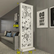 Living room screen simple modern fashion screen creative partition decorative cabinet simple living room room double-sided movem