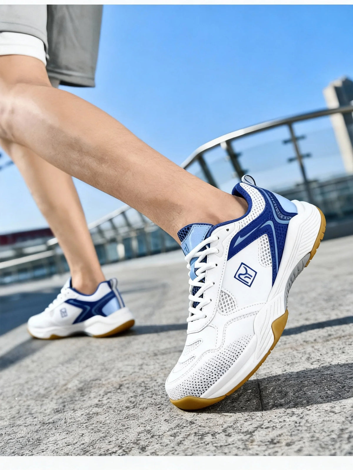 Tennis Shoes Wear-Resistant Non-Slip Cushioning Tennis Court Training Match Men Women Professional Anti-Twist Sports Functional