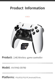 Wireless Gaming Controller For PS1 PS2 PS3 PC Android Wireless Controller Video Game Handheld Game Console Entertainment Gamepad