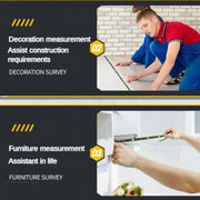 3/5M Measuring Tape Thickened High-Precision Steel Tape Measure Multifunctional MIni Woodworking Portable Measur Tools