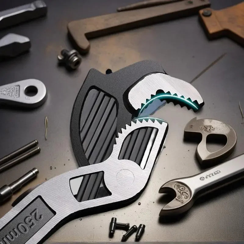 CR-V Multi-function Universal Adjustable Fast Wrench Hand Tool for Plumbing