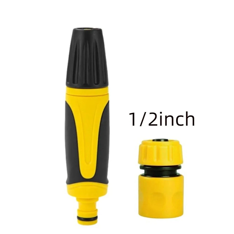 Gardening Tools Adjustable High Pressure Nozzle Portable Pipe Fittings Car Cleaning Tool Plastic Hose Nozzle Garden Irrigation